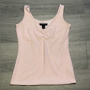 White House Black Market Women’s Light Pink Top